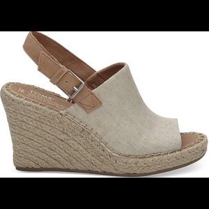 TOMS Monica Wedge Heel 6.5